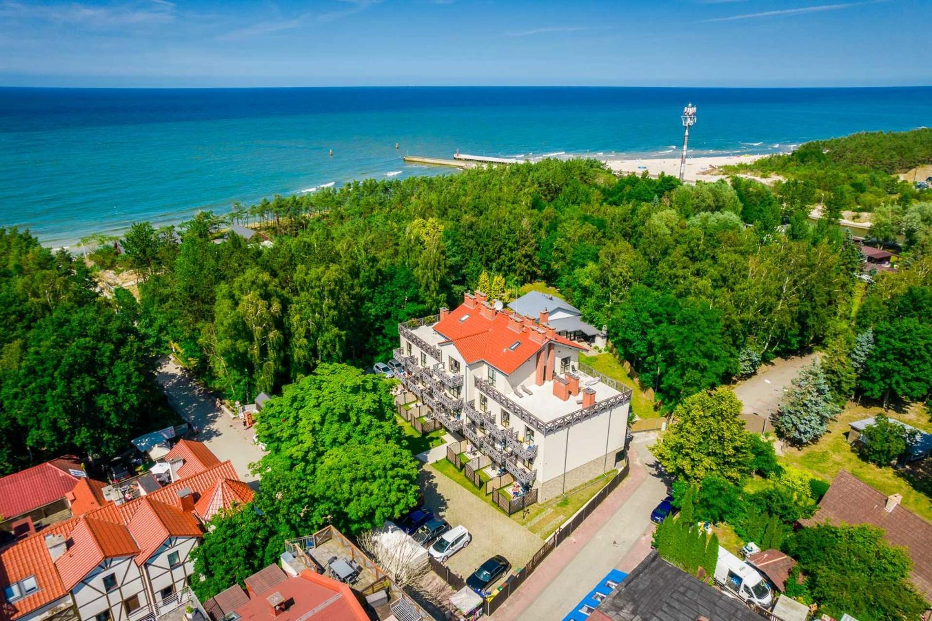 Villa Kliwer 50 Metrow Od Morza Rowy  Εξωτερικό φωτογραφία